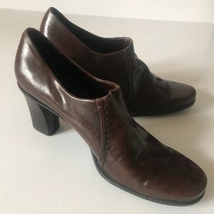 Franco Sarto size 8.5 stacked heel.